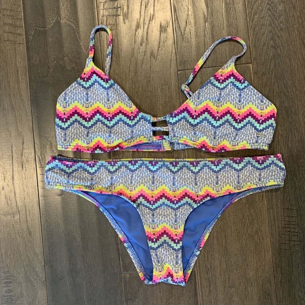 Chevron Roxy bathing suit
